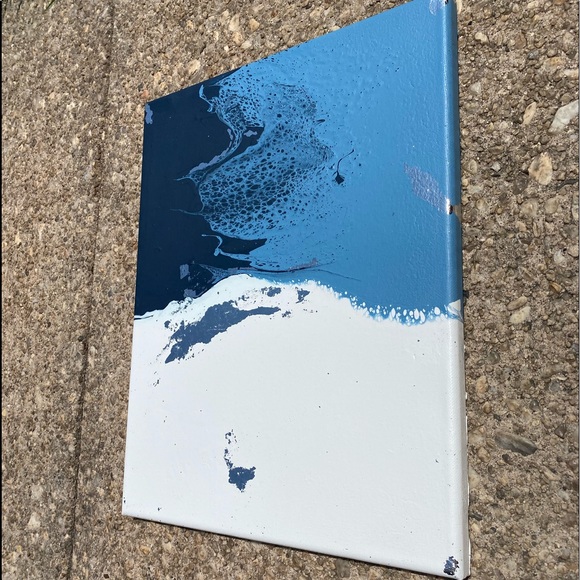 Original FluidArt Painting on Canvas - Picture 10 of 10